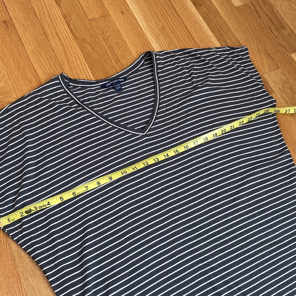 Calvin Klein Jeans Striped Tee Size XL - Picture 8 of 8